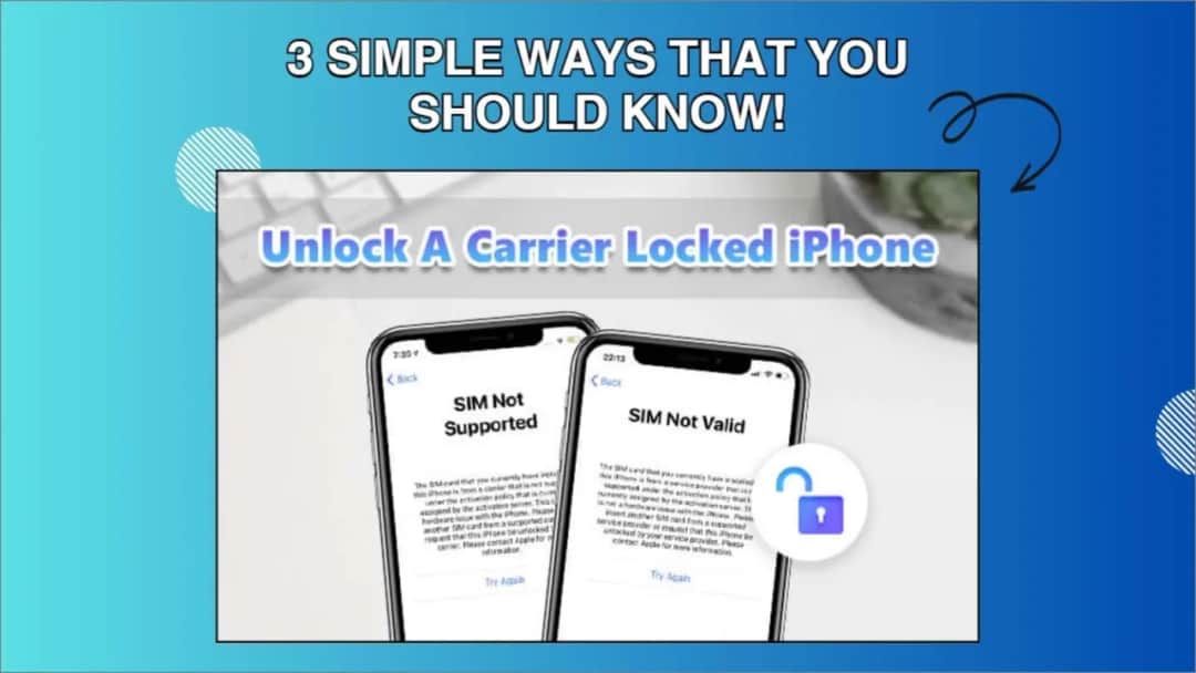 Déverrouiller la carte SIM iPhone facilement sans perdre vos données